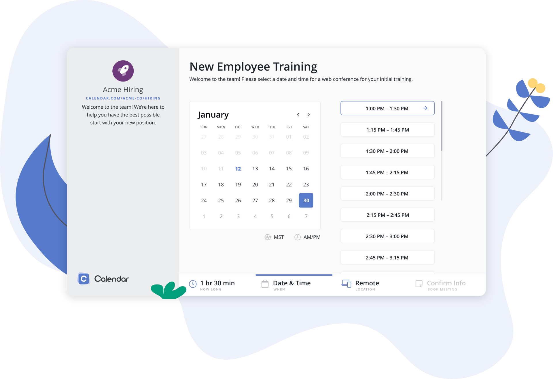 Calendar: Team Scheduling Software Online Calendar App