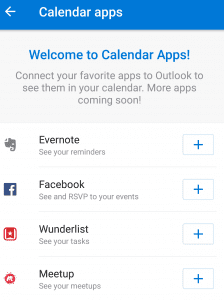 office 365 calendar apps