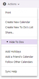 Yahoo Calendar Productivity Tip Guide - Calendar