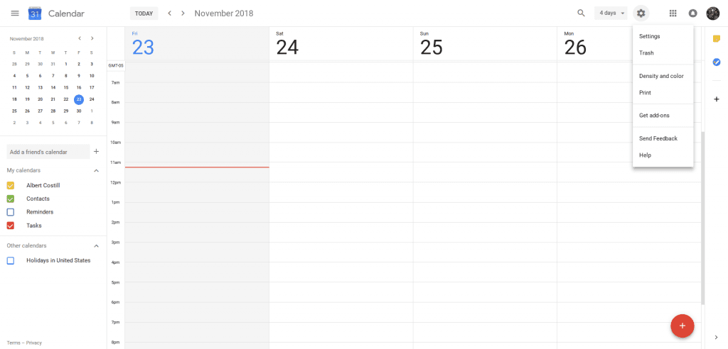 How To Disable Google Hangouts In Your Calendar - Calendar