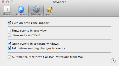 not show declined meetings on calendar app for mac on macbook pro