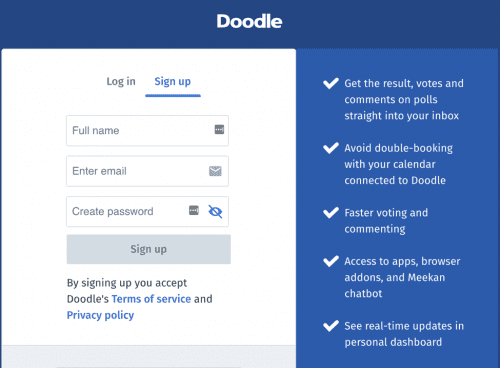 A Guide to Making a Doodle Poll - Calendar